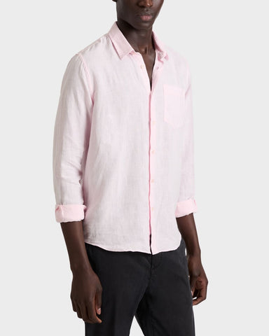 Camisa de Lino Rosa Vilebrequin