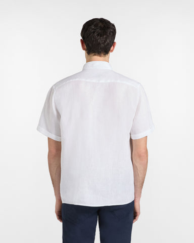 Camisa Harmont & Blaine de Puro Lino Manga Corta