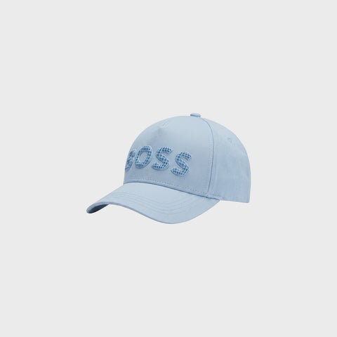 Gorra BOSS para Hombre con Logo 3D - Azul Claro