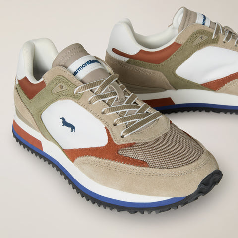 Tenis Harmont And Blaine de mezcla de materiales y colores