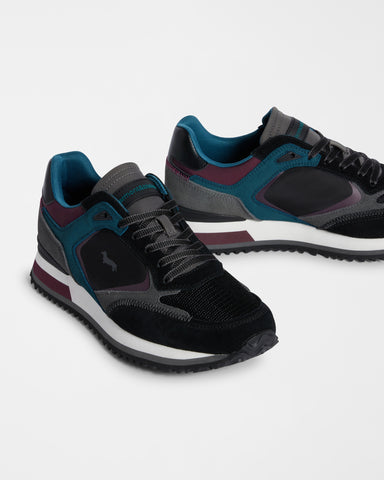 Tenis Harmont and Blaine Running Mixed Fabrics