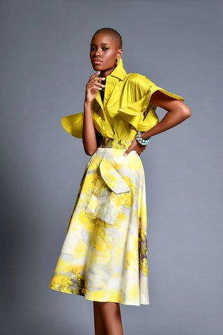 Set Evren Top + Falda Diseñadora Olga Lucia Cortes