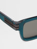 GAFAS DE SOL ZEGNA MILKY DARK GREEN ACETATE POLARIZADOS PARA HOMBRES