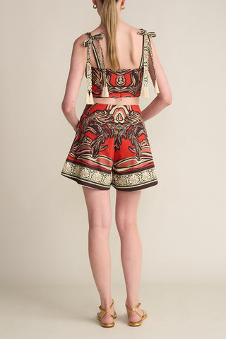 Conjunto Top Retiro & Short Osuna Eugenia Fernández