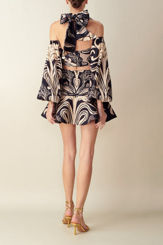 Conjunto Top Aralia & Mini Skirt Tata Eugenia Fernández