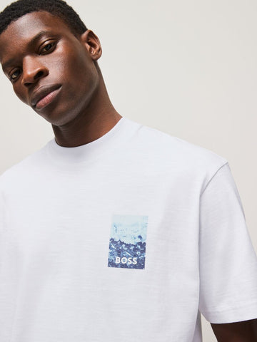 T-Shirt BOSS numbers Relaxed Fit de algodón