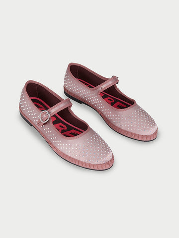 Merceditas Flabelus Finn con Apliques Brillantes – Rosa – vista 4