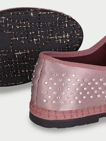 Merceditas Flabelus Finn con Apliques Brillantes – Rosa – vista 3