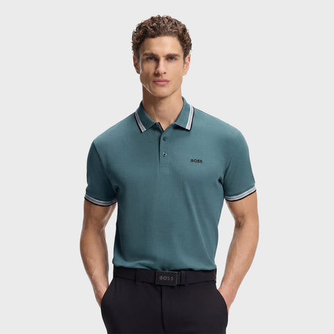 Polo Shirt BOSS Paddy de Piqué de Algodón