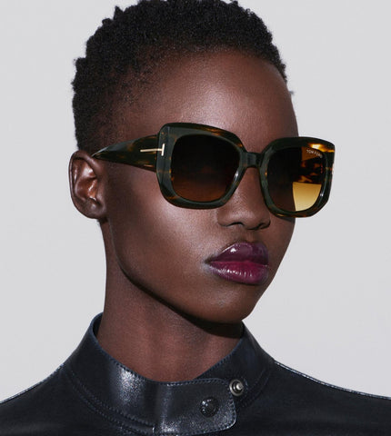 GAFAS DE SOL TOM FORD CARLA OVERSIZED PARA DAMAS