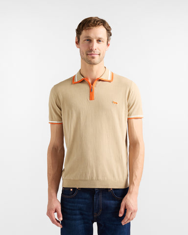 Polo Harmont & Blaine de punto con cremallera