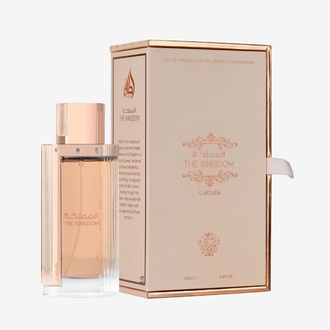 Perfume Lattafa The Kingdom for Women Eau de Parfum 3.4 oz - Para mujer