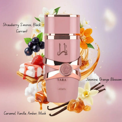 Perfume Lattafa Yara Eau de Parfum 3.4 oz - Para mujer