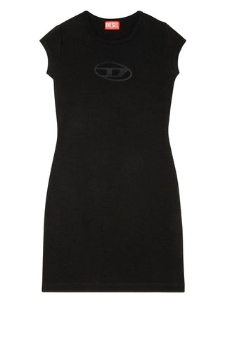 Vestido MIni Diesel Slim fit Placa Metálica D Ovalada D-ANGIEL ΜΙΝΙ