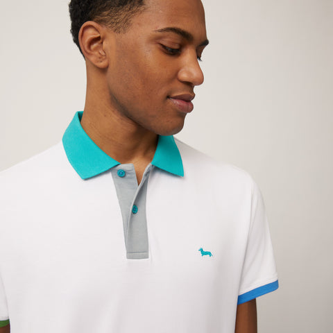 Polo Shirt Harmont & Blaine Con Detalles de Colores Regular Fit