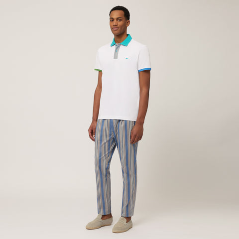 Polo Shirt Harmont & Blaine Con Detalles de Colores Regular Fit