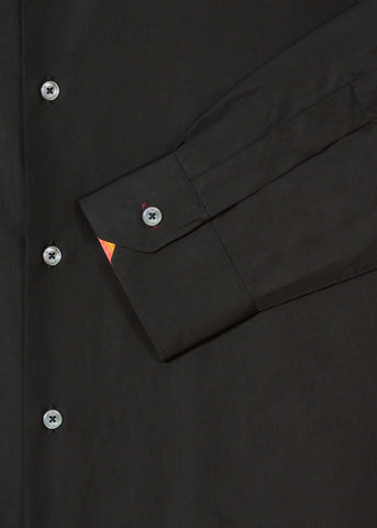 Camisa de Vestir Paul Smith Slim Fit Poplin con puños a rayas de artista