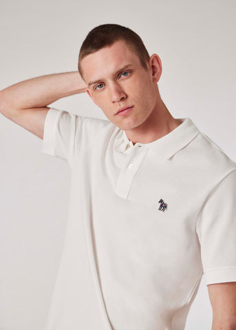 Polo Shirt Paul Smith Logo Zebra en Algodón Regular Fit