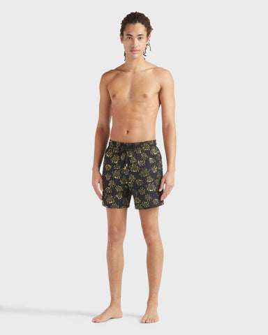 Traje De Baño Vilebrequin Bordado Ronde des tortues Jacquard