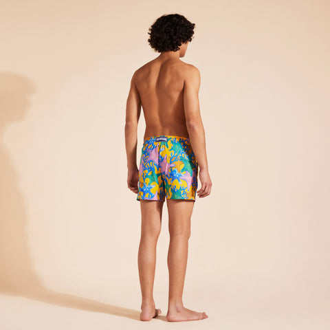 Traje De Baño Vilebrequin Con Stretch y estampado Glowed Stars