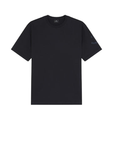T-Shirt Ps Paul Smith Organic Cotton Bordados en Manga Relax Fit