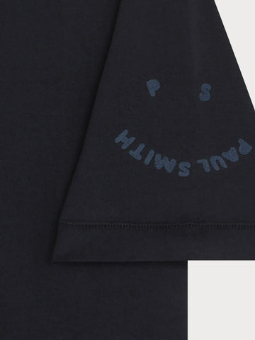 T-Shirt Ps Paul Smith Organic Cotton Bordados en Manga Relax Fit