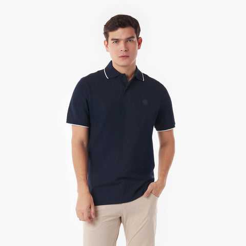 Polo James Bark Circle Patch Regular Fit