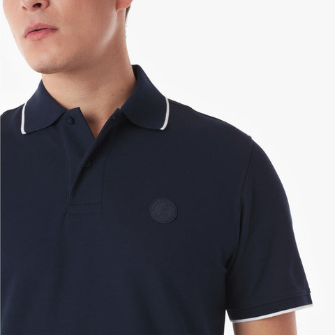 Polo James Bark Circle Patch Regular Fit