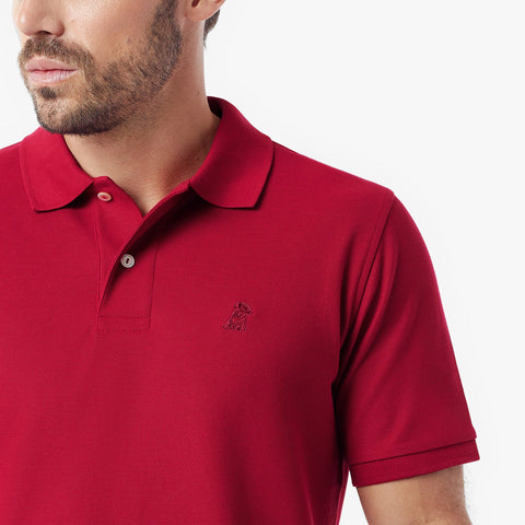 Polo James Bark Regular Fit en Piqué