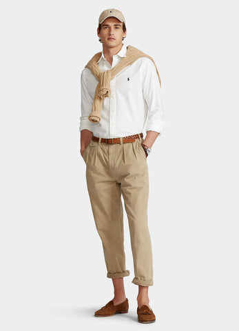 Camisa Polo Ralph Lauren Oxford Mangas Largas Custom fit