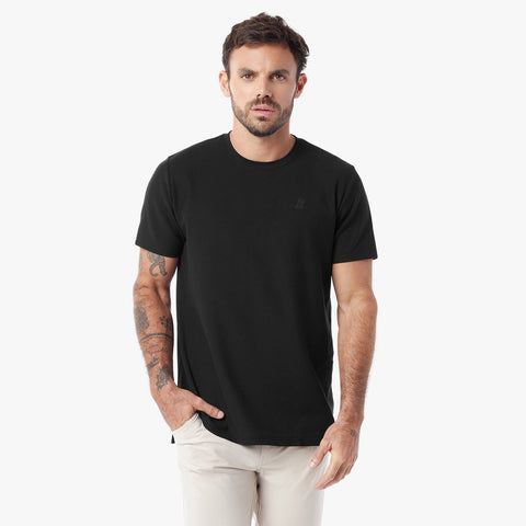 T-Shirt James Bark en Algodón Piqué Regular Fit