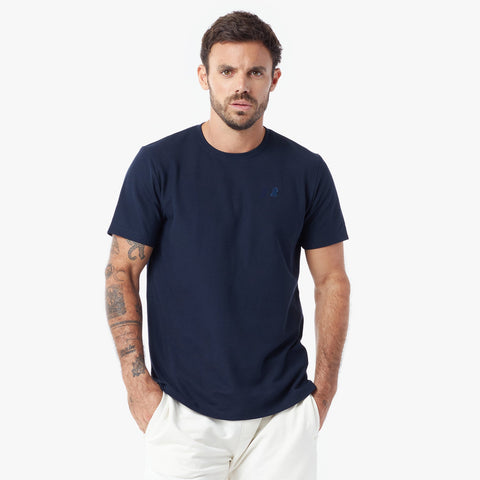 T-Shirt James Bark en Algodón Piqué Regular Fit