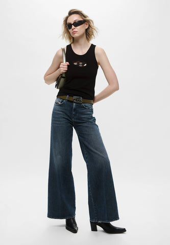 Top Diesel Sin Mangas Para Mujer T-Lynys-Od en Algodón Suave