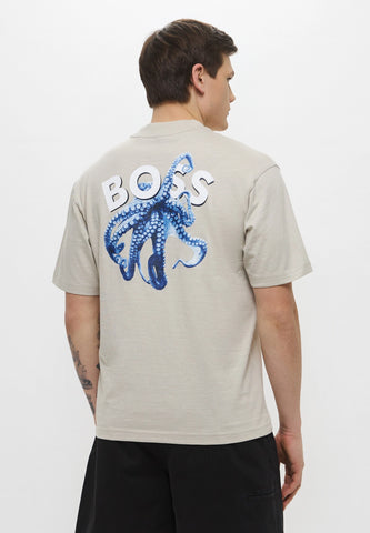 T-Shirt BOSS numbers Relaxed Fit de algodón