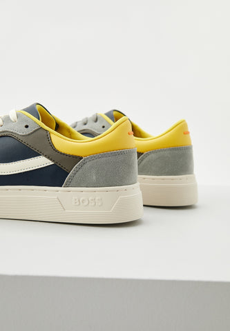 Tenis BOSS Deportivos de piel sintética con bloques de color