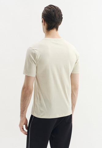 T-Shirt BOSS Active slim fit con detalles en Brillo