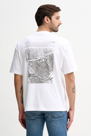 T-Shirt BOSS Relaxed Fit en Algodón con Logo Gráfico
