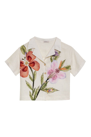 Conjunto Agua Bendita Camisa + Pantalón Victoria Ambar