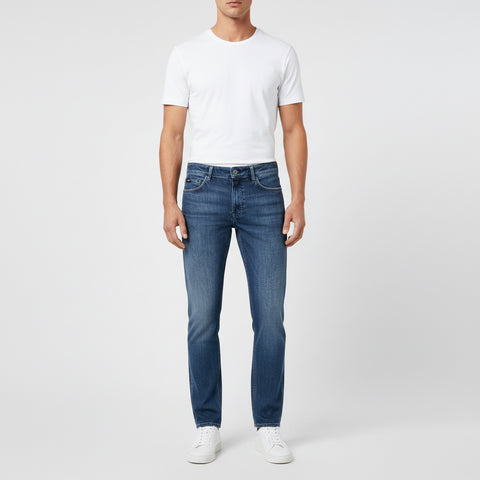 Jeans BOSS Delaware en denim elástico Slim Fit