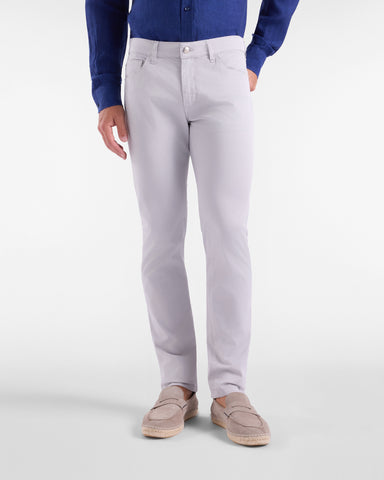 Pantalón Harmont & Blaine Cinco Bolsillos Narrow Fit de Algodón Stretch