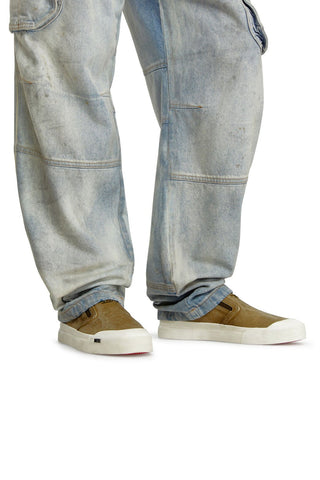 Alpargatas Diesel sin cordones de lona con bordado D s-athos slip on