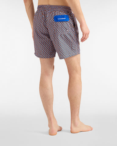 Traje de Baño Harmont & Blaine con Estampado Geométrico Multicolor