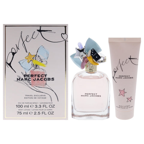 Set de Regalo Marc Jacobs Perfect Eau de Parfum 2 Piezas 3.4 oz - Para Mujer