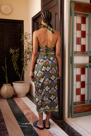 Set Alémais Cece Falda + Blusa en Seda