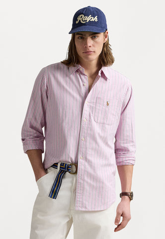 Camisa POLO Ralph Lauren Oxford de Rayas Custom fit