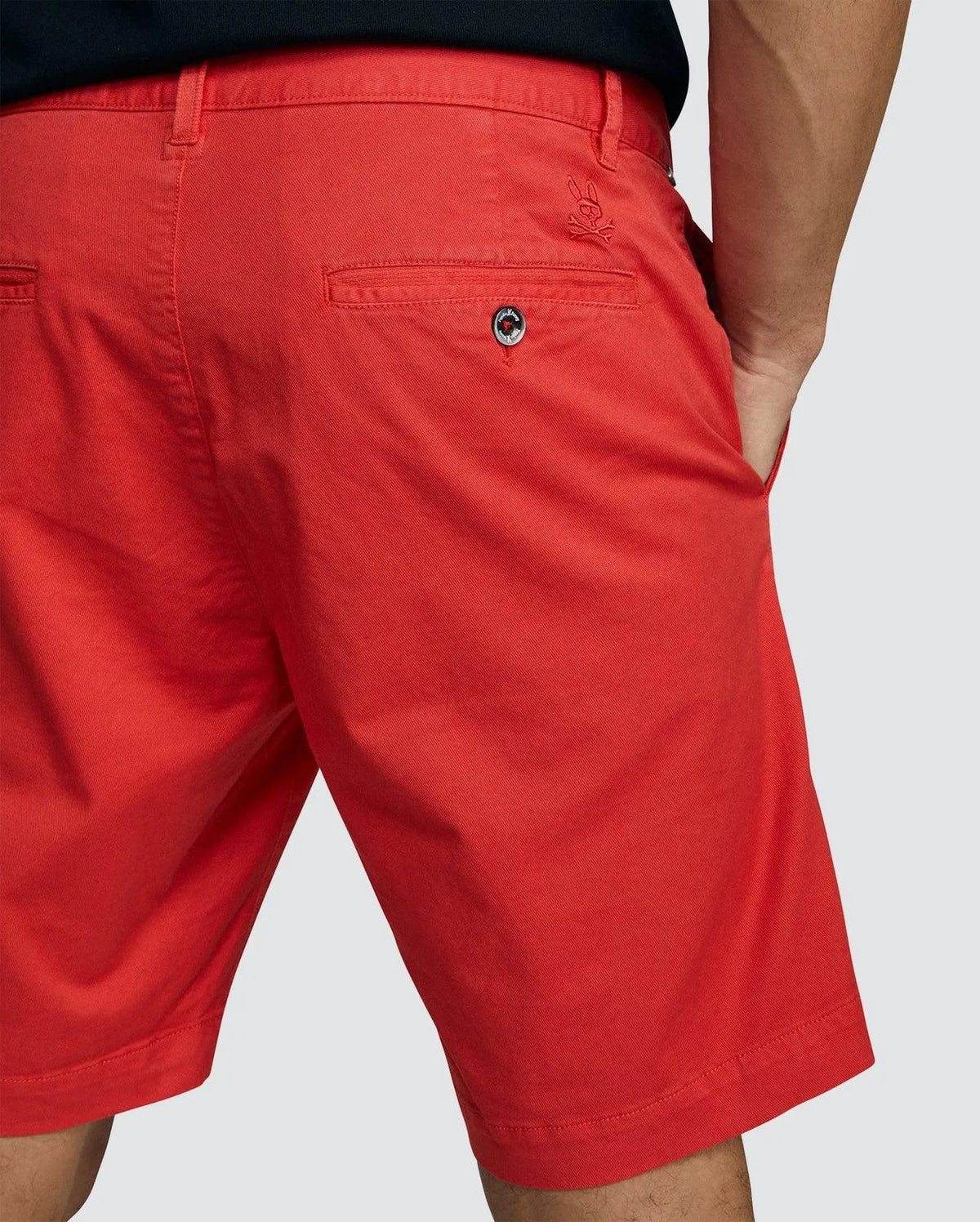 Bermuda Diego - Psycho Bunny Rojo - tiendadicons.com
