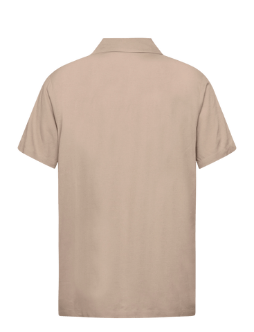 Camisa BOSS Lino y Algadón fresco manga corta