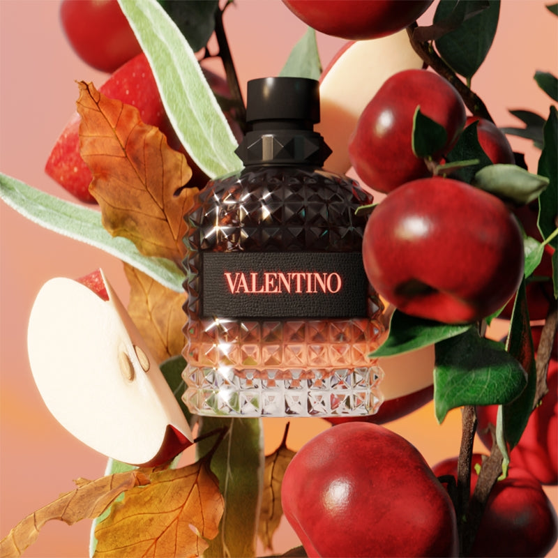 Perfume Valentino Uomo Born In Roma Coral Fantasy Eau de Toilette 3.4 oz - Para hombre