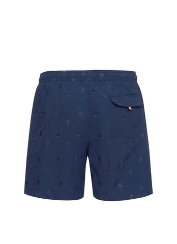 Traje de Baño BOSS Con Bordados Quick Dry