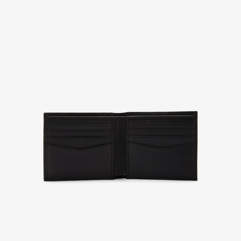 Billetera BOSS en piel Italiana Con Monograma Doble B 8cc